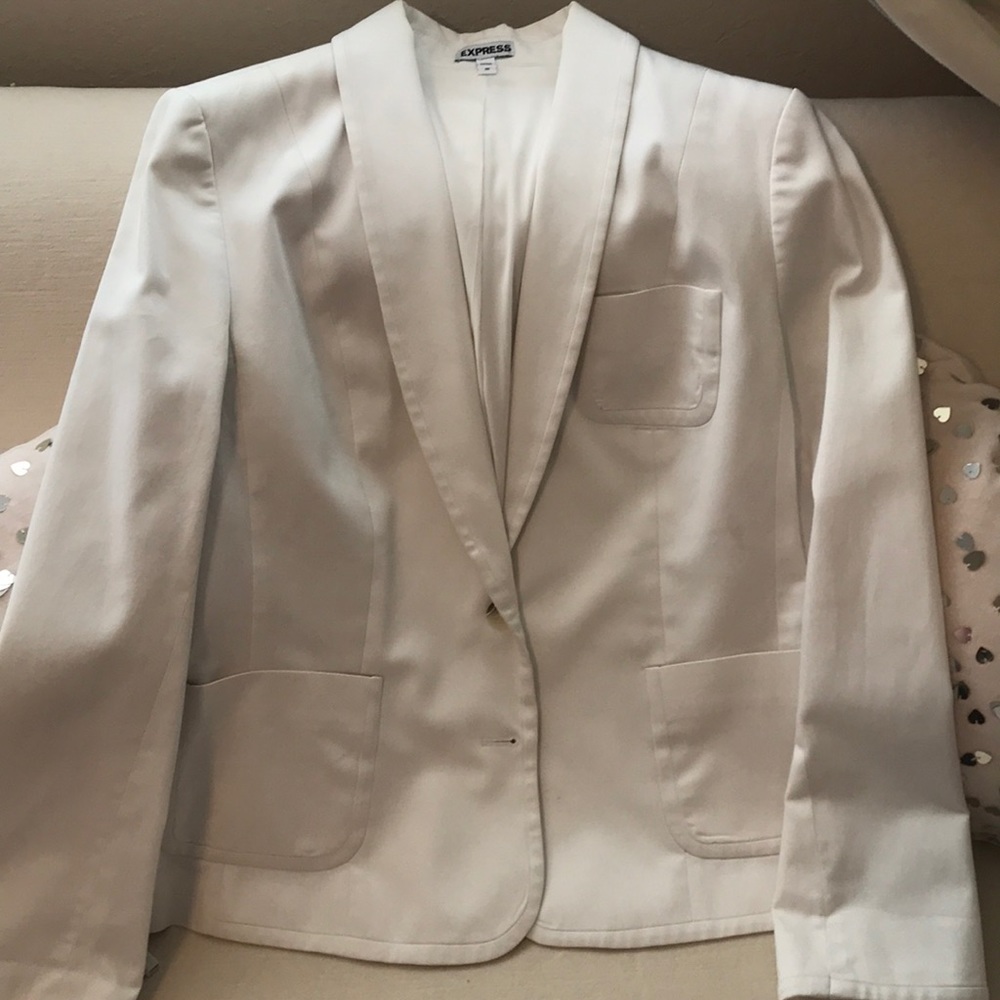 White express work jacket